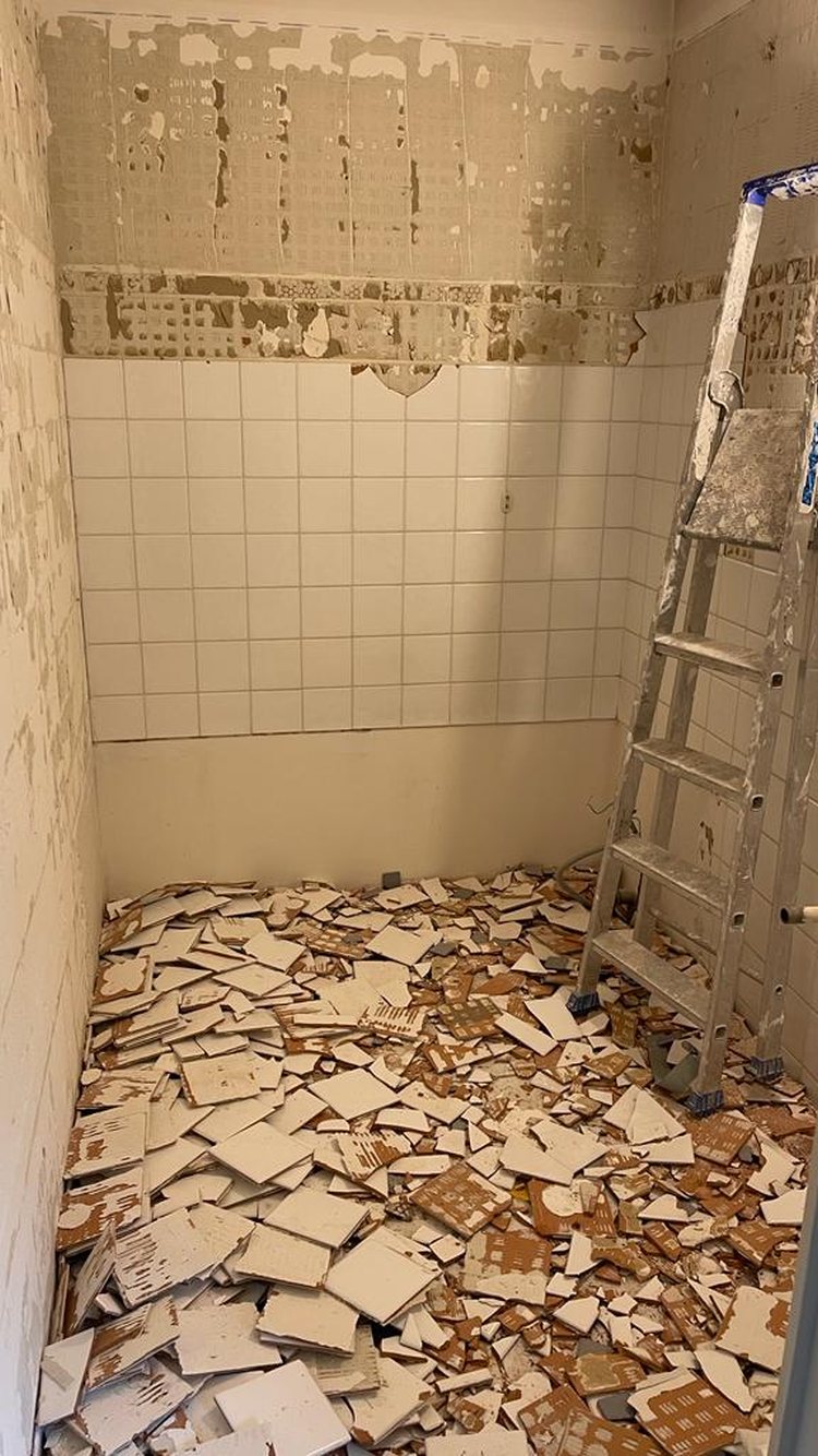 Salle de bain réalisée par Entreprise AÏNA à Gagny 93