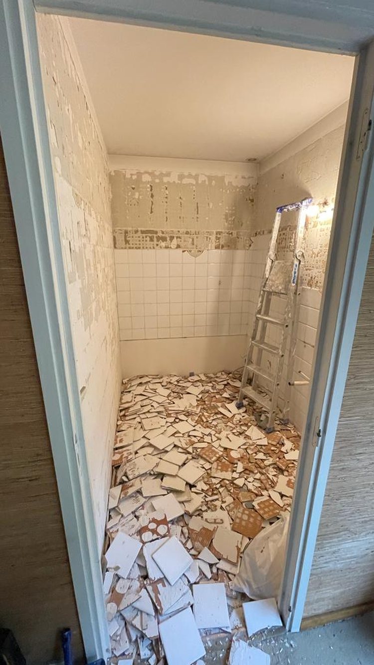 Salle de bain réalisée par Entreprise AÏNA à Gagny 93