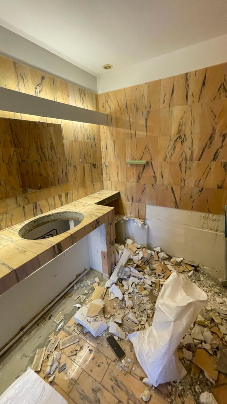 Salle de bain réalisée par Entreprise AÏNA à Gagny 93